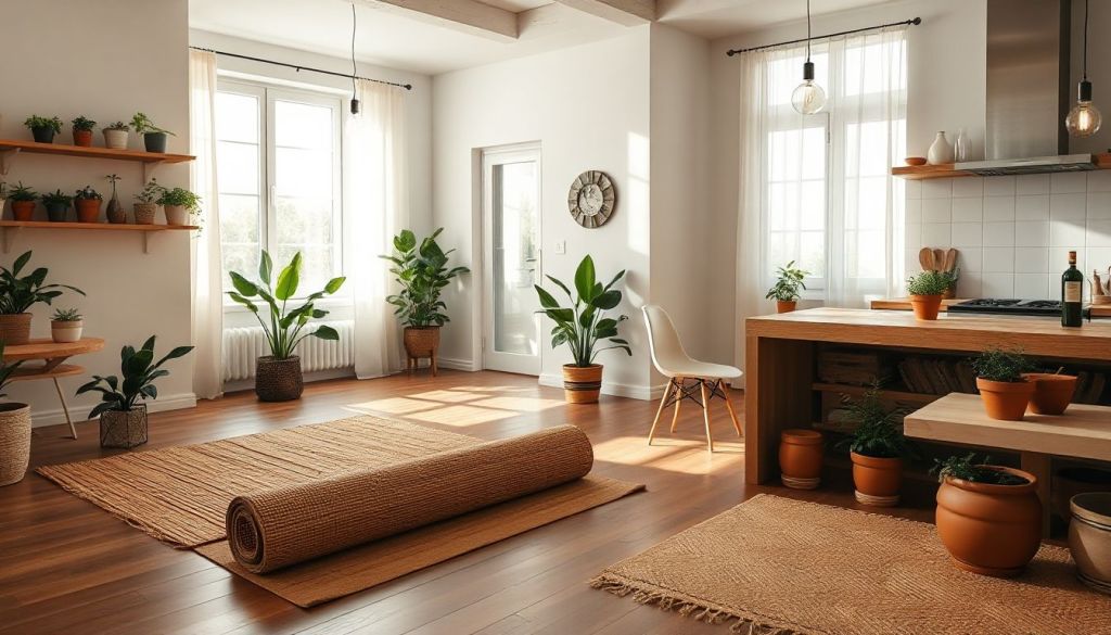 an eco-friendly home