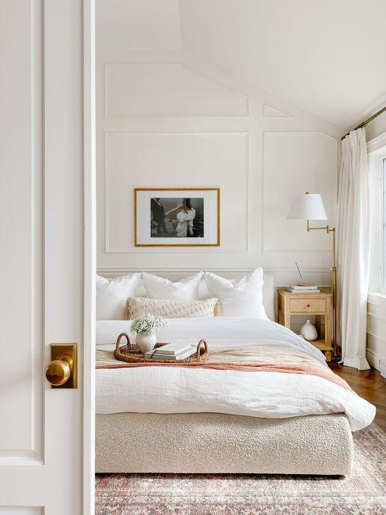 architectural wall and ceiling treatments photo alt="Home Decor & Design Ideas Fall/Winter 2025 bedroom"