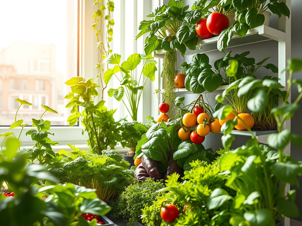 Micro-Farming: Apartment Garden in 2 Ft².
